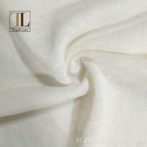 high end linen linen Prancis merajut benang nilon